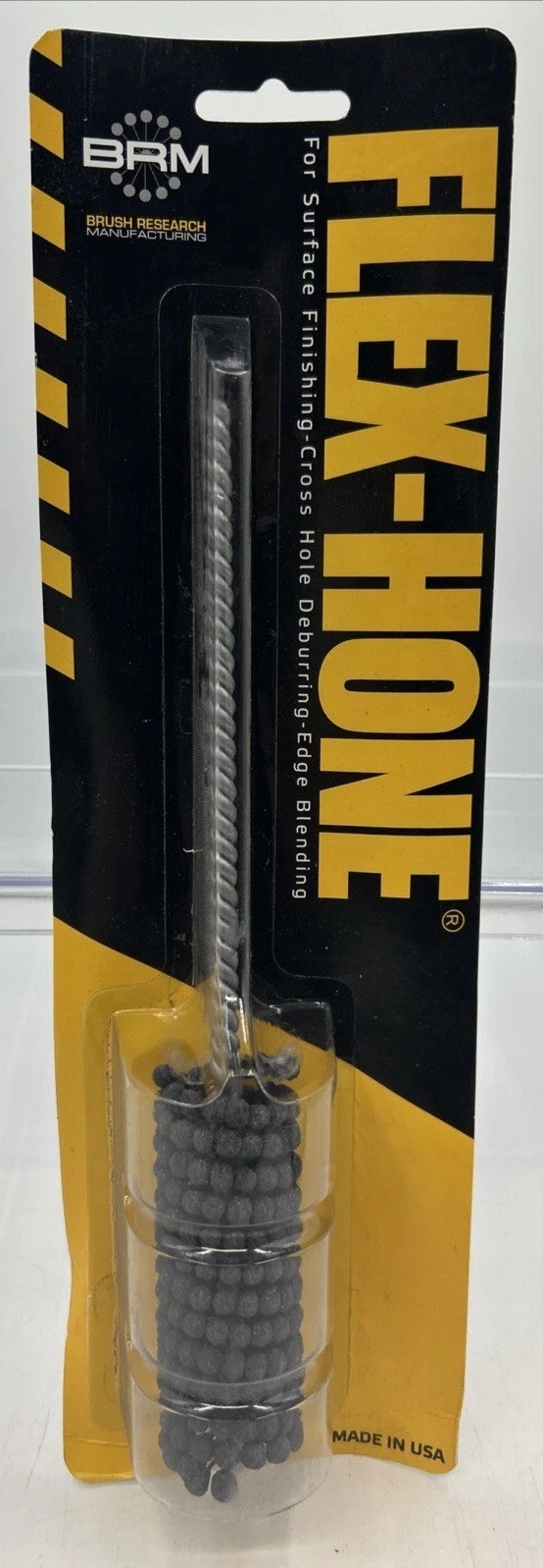 BRM BC10018 FLEX-HONE, 1.000″ (25.4MM) BORE, 8″ OAL, 180 GRIT, SILICON CARBIDE