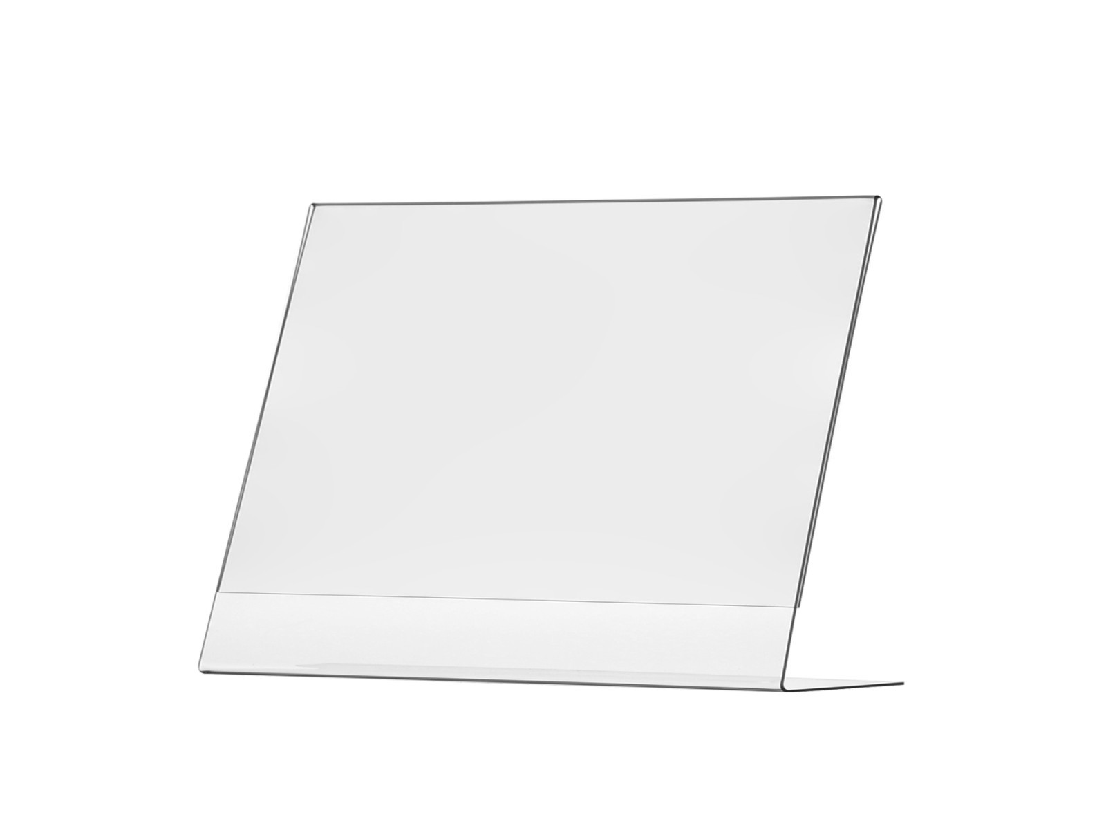 4 Pack 14″W x 11″H Sign Holder Landscape Frame Retail POP Display Stand