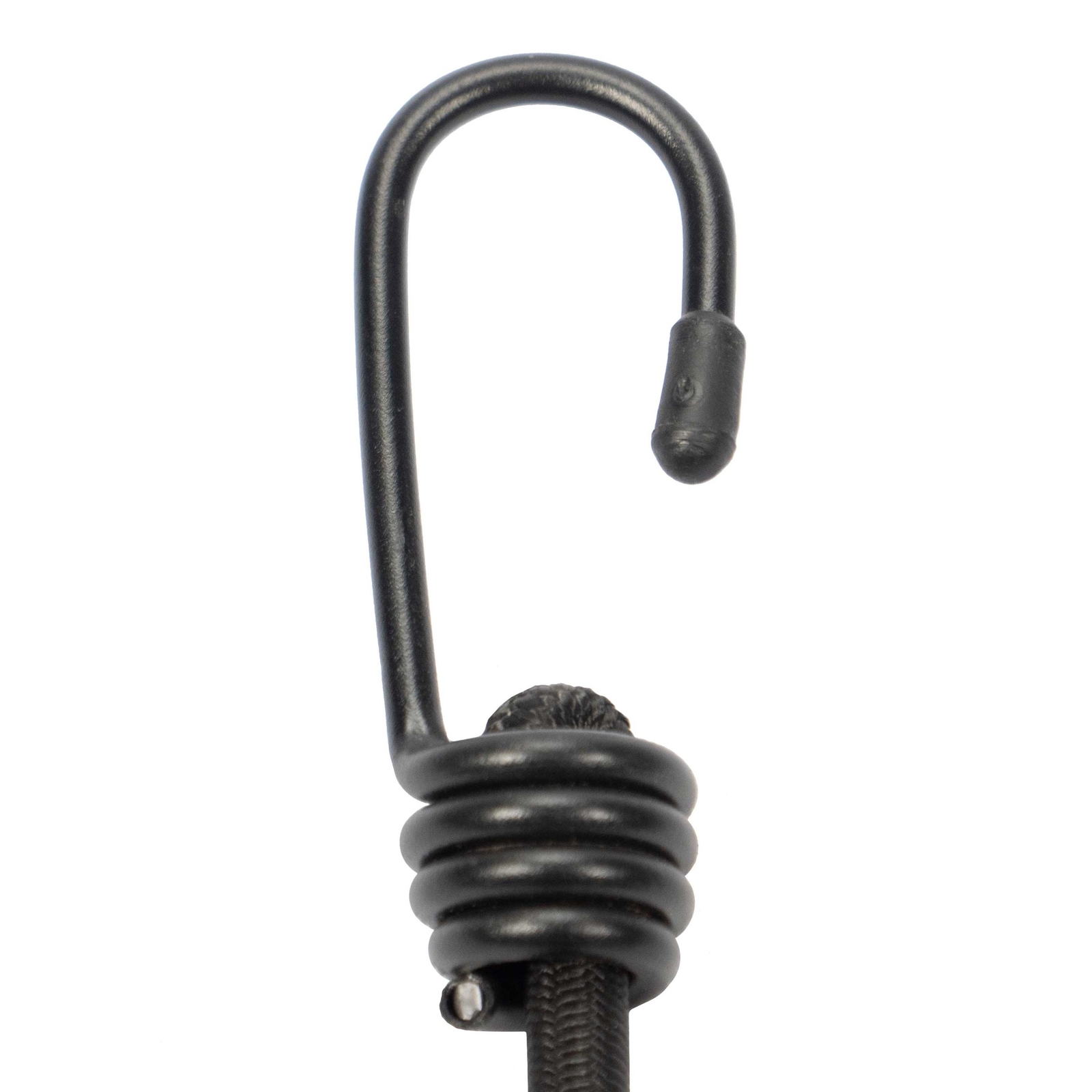 1/4 Inch x 18 Inch Black Bungee Cords Bundle of 25