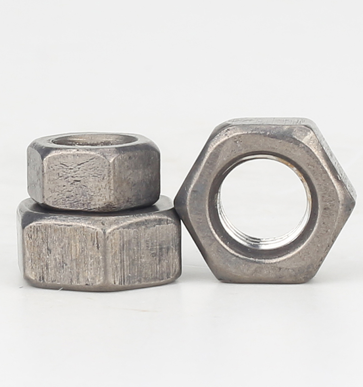 Titanium GR2 Hexagon Nut Hex Nuts M1 M1.4 M1.6 M2 M3 M4 M5 M6 M8 M10 M12 M16-M24