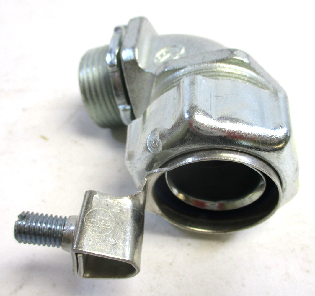 THOMAS & BETTS, 5253GR, 3/4″ LIQUID TIGHT CONNECTOR, LOT OF 10 , SURPLUS