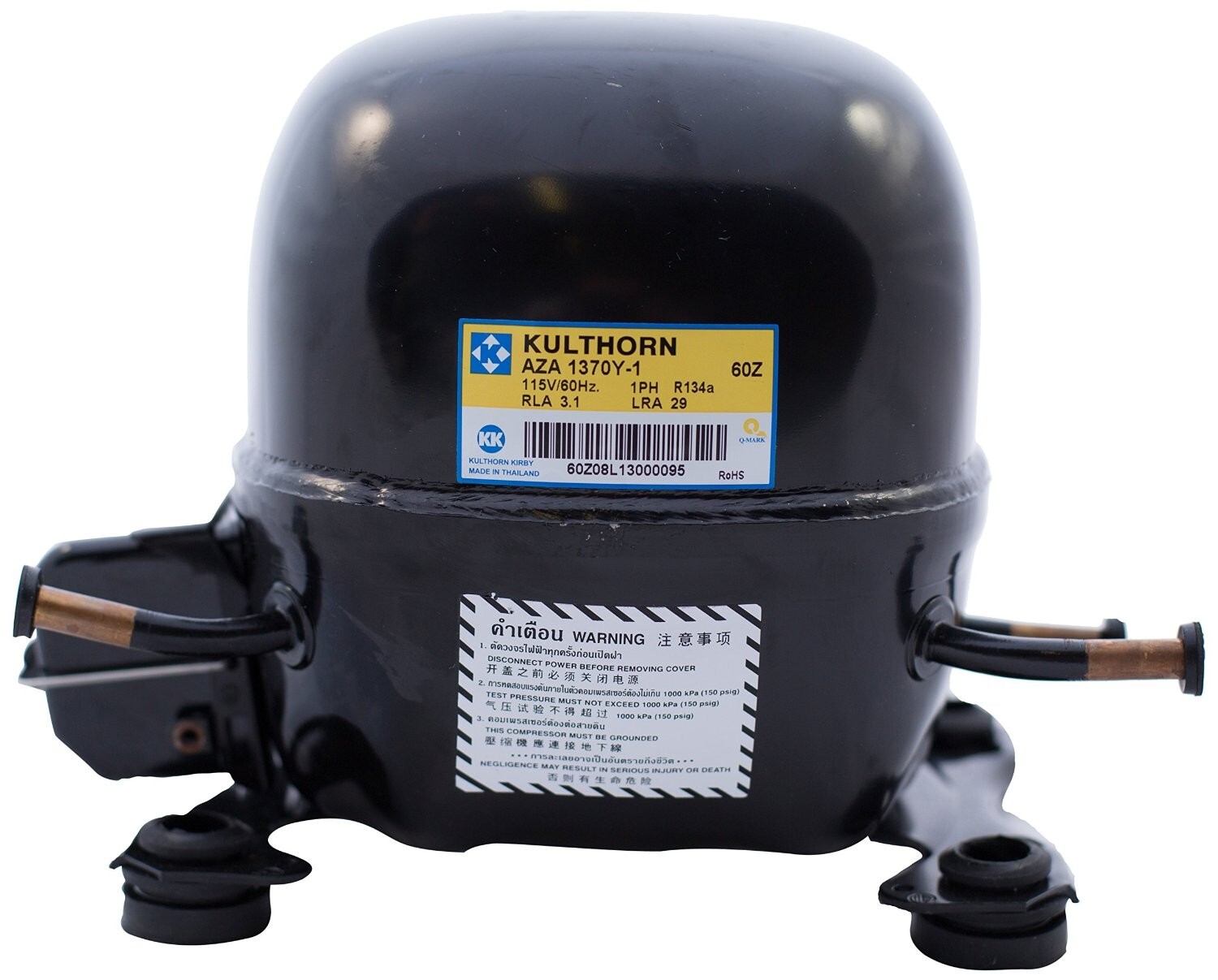 Kulthorn Compressor 1,133/2,013 BTU, 1/8HP, 115 V, 1PH, R513A, MBP/HBP
