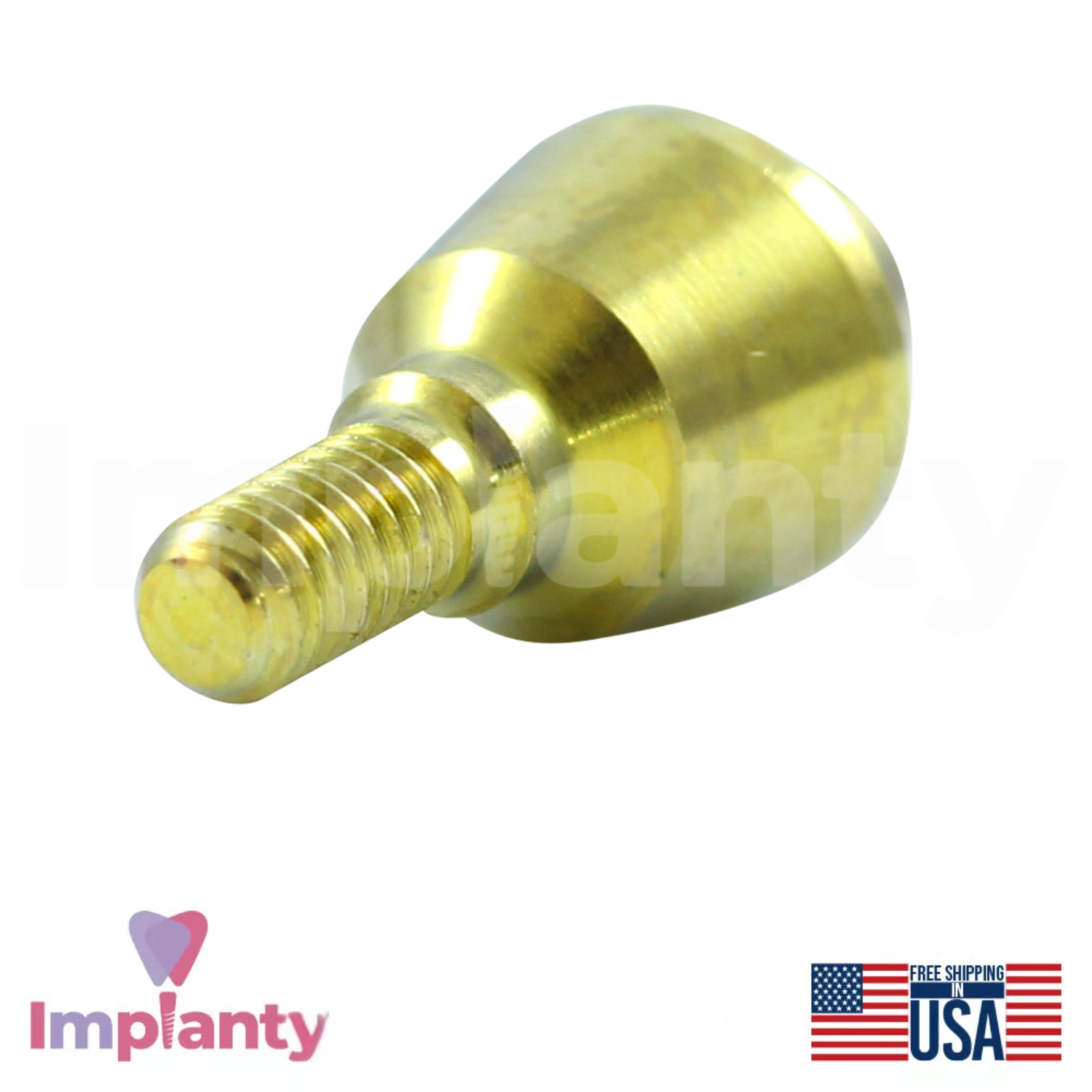GDT Straight Multi Unit 1.6 Prosthetic Plastic Sleeve Set Int Hex 2.42mm