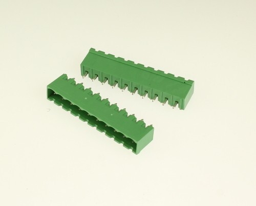 Box of 100 1-796642-0 TE Connectivity TERMINAL BLOCK HDR 10POS VERT 5MM