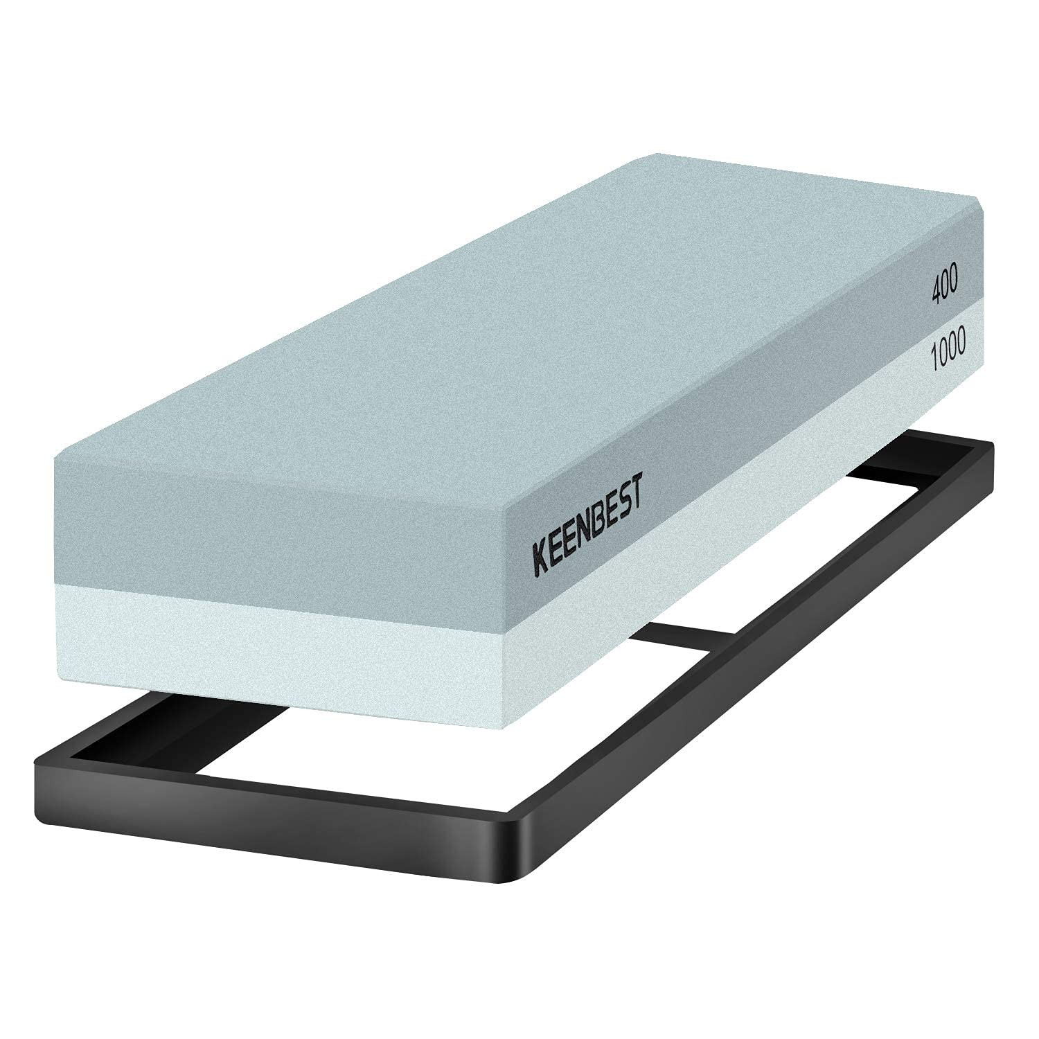 Actual Grit Premium Material Sharpening Stone 2 Side 400 1000 Whetstone Set