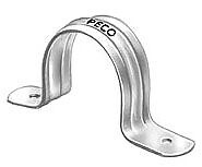 PECO TH-167S, Rigid Conduit Strap, 2″, Steel, 2-Hole, Rigid Conduit Strap, 1pc