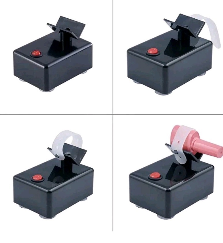 Mini Nail Polish/Paint Shaker Machine Color Silver. PN:AB-YYJ New in Box
