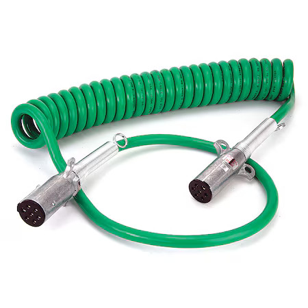 Velvac 590163 Cord, 180 In.L, Coiled, 40 In. Lead