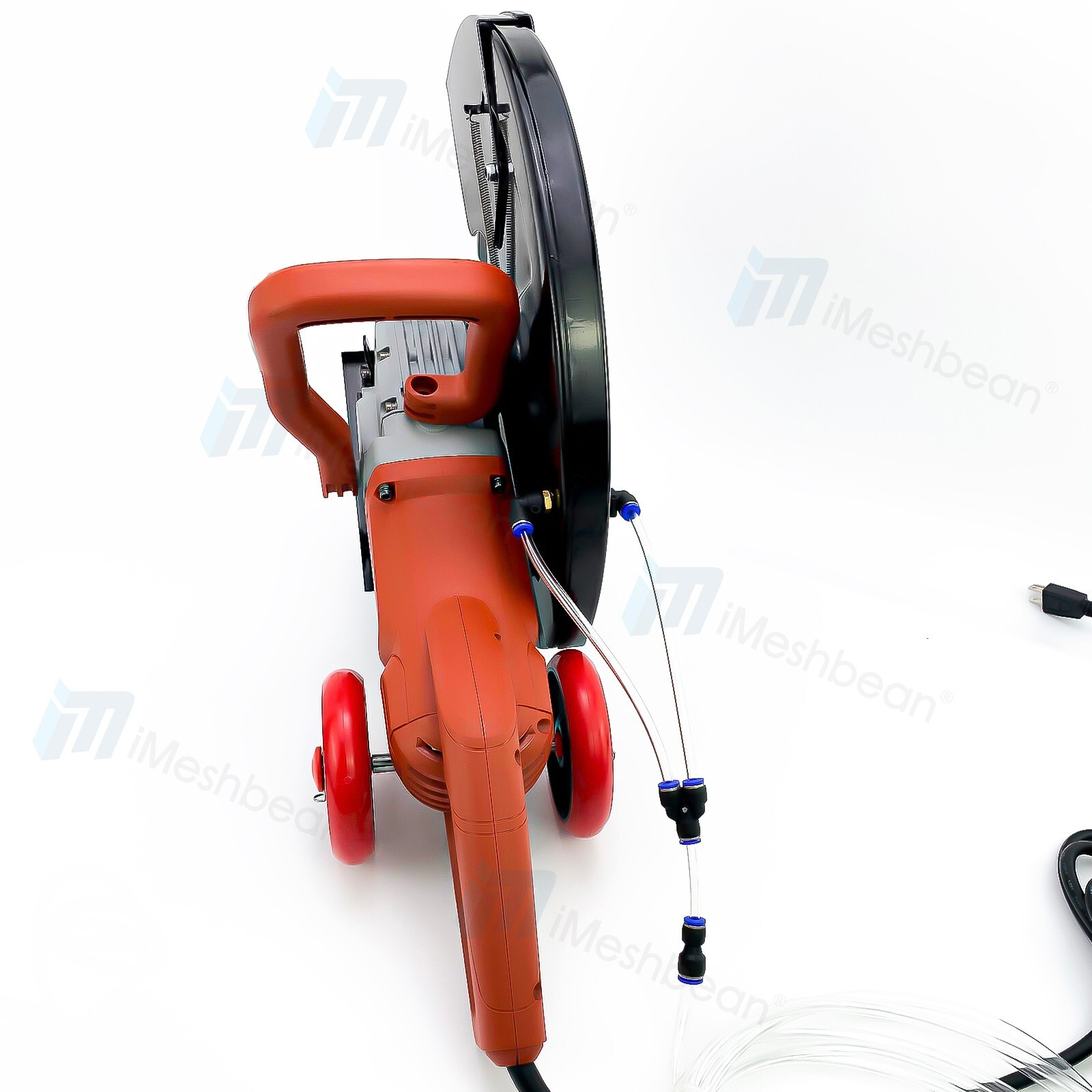 16” Electric Concrete Saw Wet/Dry Saw Cutter with Water Pump and Blade 3200W US