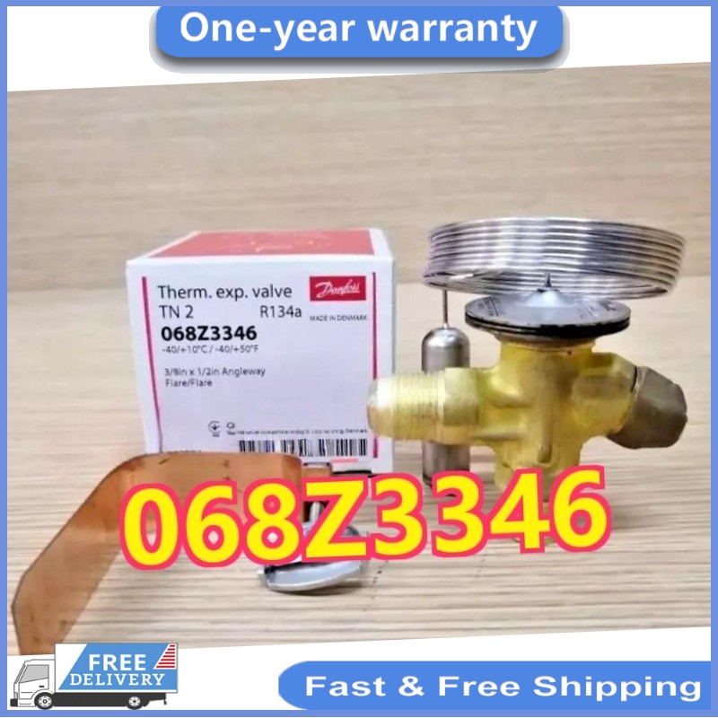 068Z3346 1PCS new Danfoss T2 R134a/R513A 3/8inx1/2in Thermal Expansion Valve