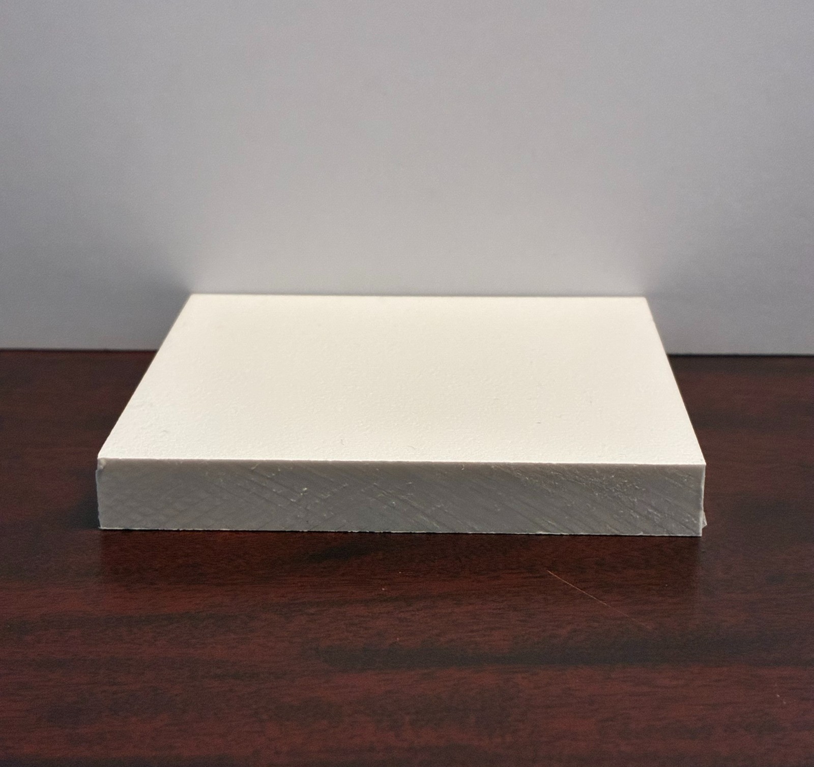 HDPE Marine Board Plastic Sheet – 1/2″ Thick (12mm) – White – 12″ x 27″
