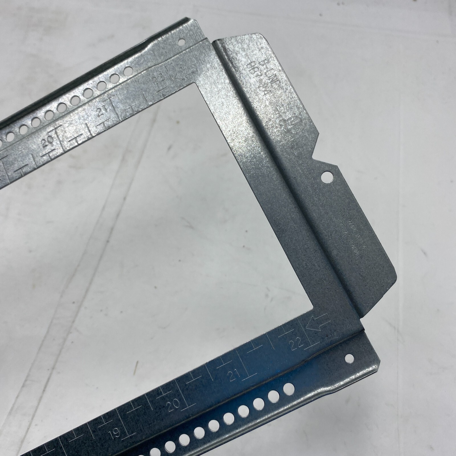 PACK OF 25 EATON B-LINE BB7-24 OPEN BOX MOUNTING BRACKET, 24″STUD, STEEL 🎯