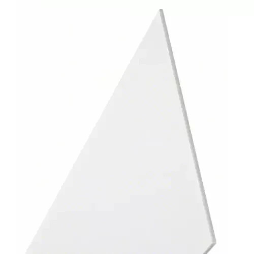 1/16 Inch Thick UHMW Plastic Sheet 24″ Length x 12 in Width Off-White Opaque NEW