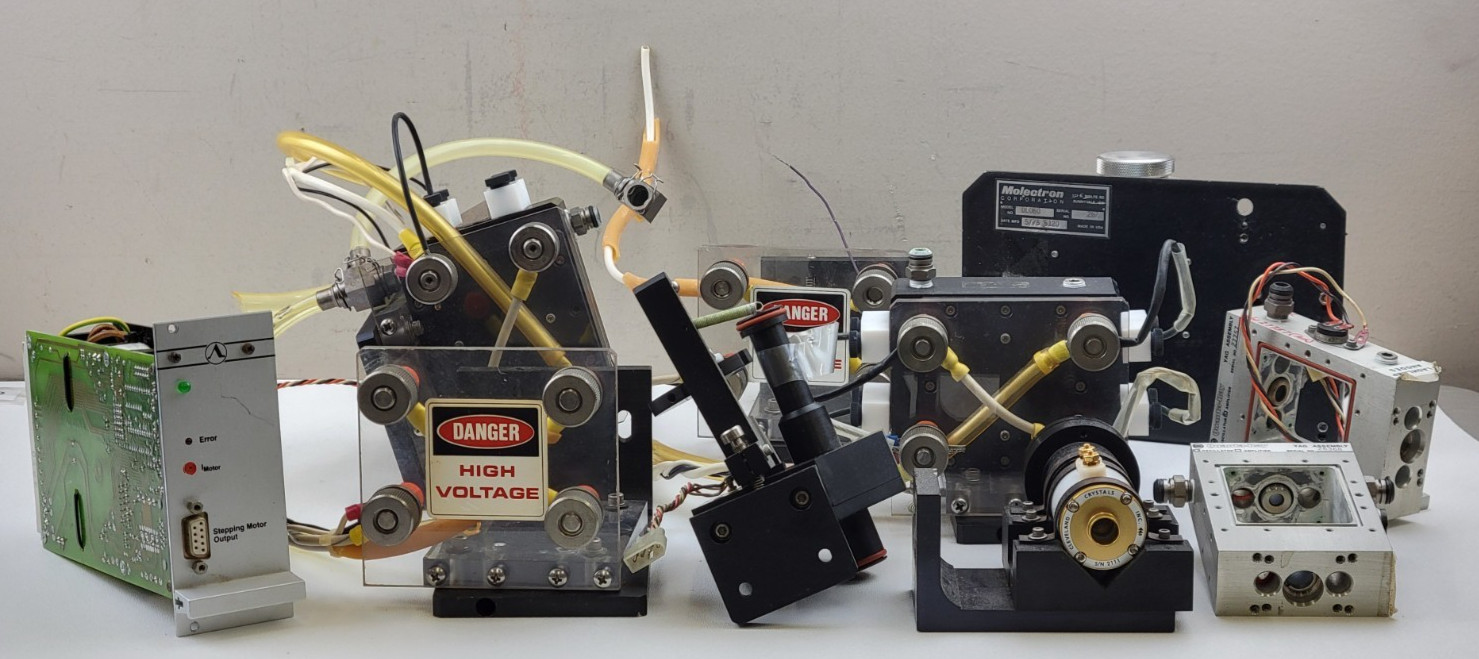 Quanta-Ray YAG Laser Rig Assembly Lab Lot Molectron DL060 Optics Amplifier HV