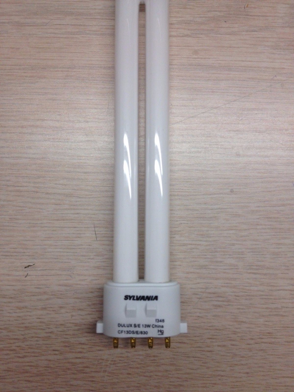 20 PIECES SYLVANIA 20284 DULUX CF13DS/E/830 13W T4 2GX7 3000K 10000 HOURS CFL