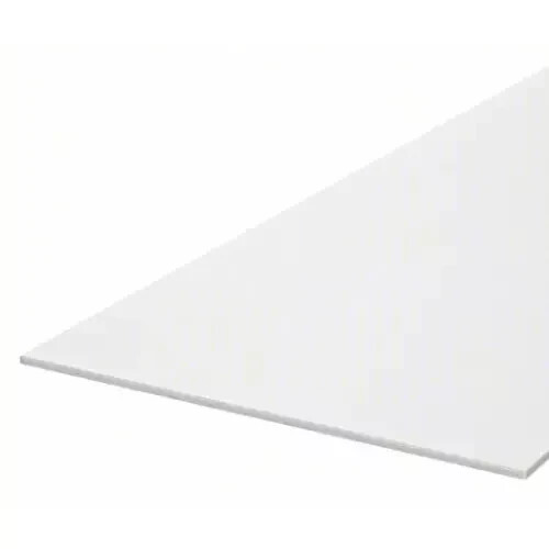 1/16 Inch Thick UHMW Plastic Sheet 24″ Length x 12 in Width Off-White Opaque NEW
