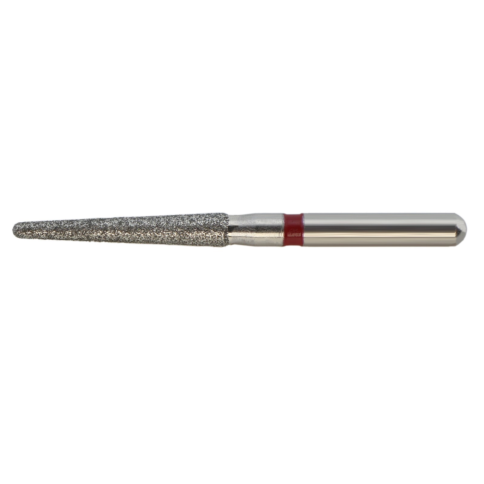 Dental Diamond Bur FG 850/016F Round End Taper Fine Grit Red High Speed Dia Bur