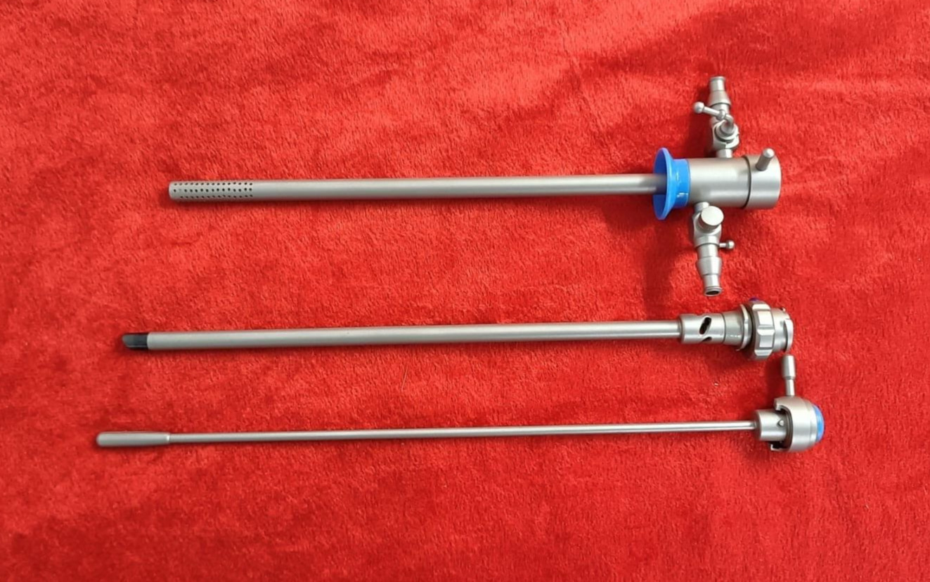 Hysteroscopy Resectoscopy Inner Outer Sheath 22FR for 2.9mm Scope Reusable