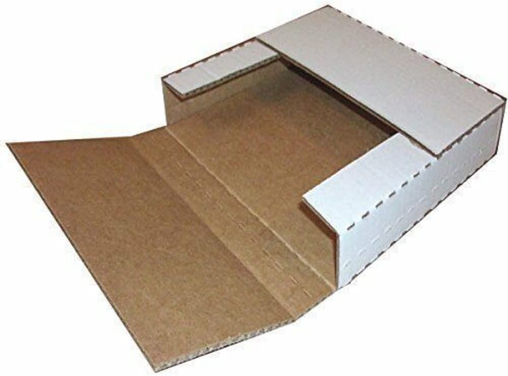25 LP Premium Record Album Mailers Book Box Variable Depth Laser Disc Mailers