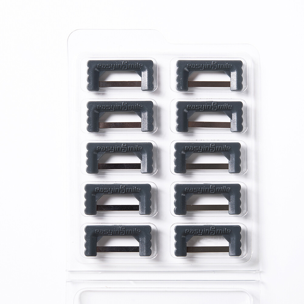 10Pcs Dental Orthodontic Interproximal Reduction IPR/IR Metal Polishing Strips