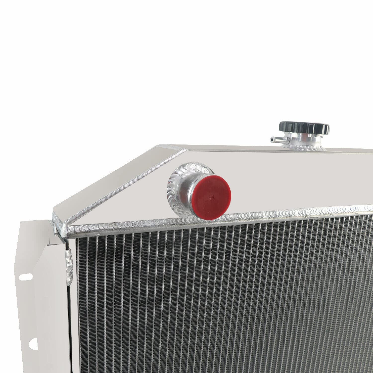 4 Row All Aluminum Radiator Ford F100 F250 F350 F150 Bronco 1966-1979 4.9L 5.9L