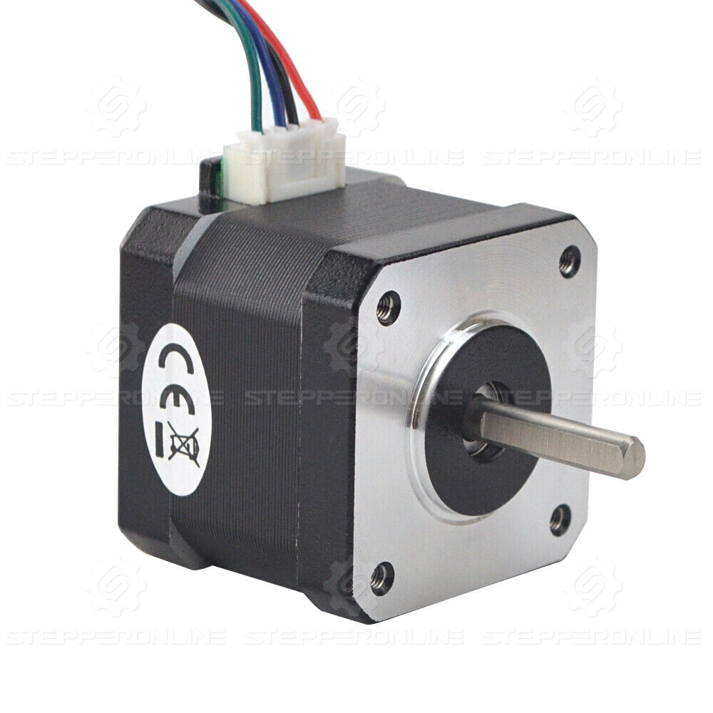 1-5PCS Nema 17 Stepper Motor 1.7A 44Ncm(62.32oz.in) for CNC 3D Printer Extruder