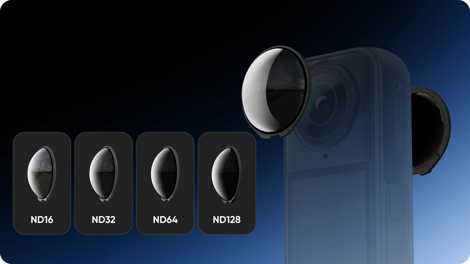 Insta360 filter X5 ND filter ND16 ND32 ND64 ND128