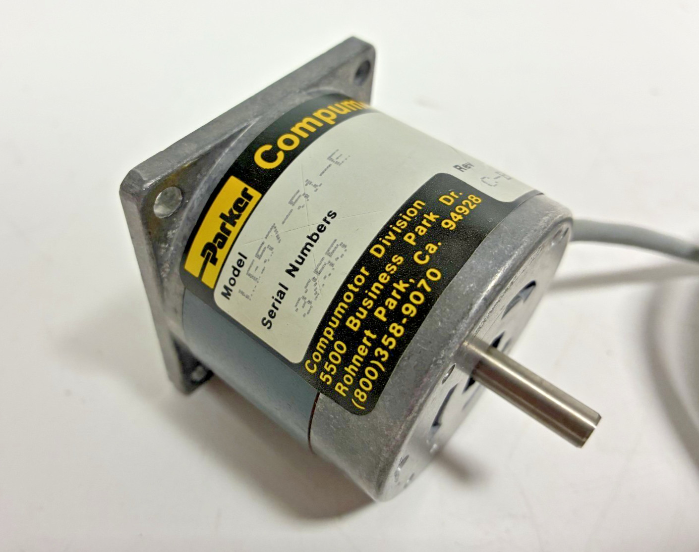 Parker 57-51 Compumotor Hybrid-Stepper Motor, 90-130VAC, NEMA 23, 65oz-in