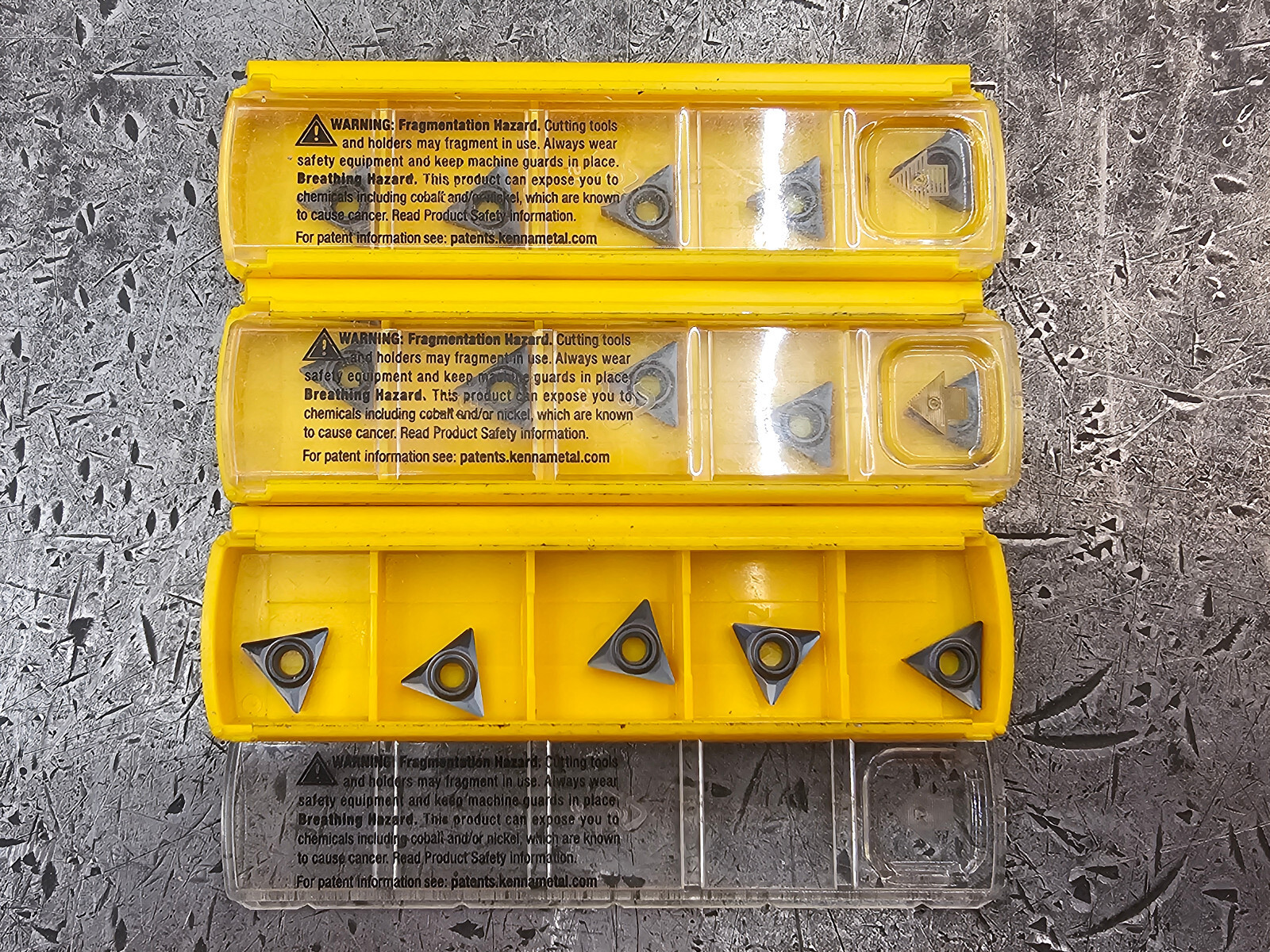Qty 5 Kennametal TCGT 21.51 TCGT2151HP TCGT110204HP 4044821 KCU10 Carbide Insert