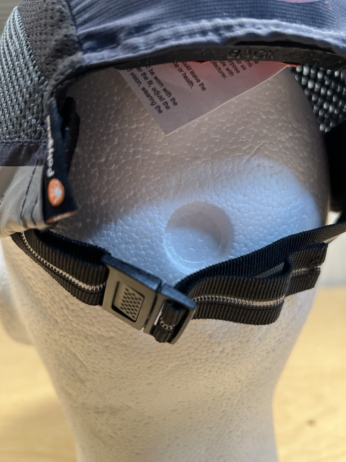 JSP Aerolite HardCap Safety Bump cap Micro Brim Navy Gray Lightweight