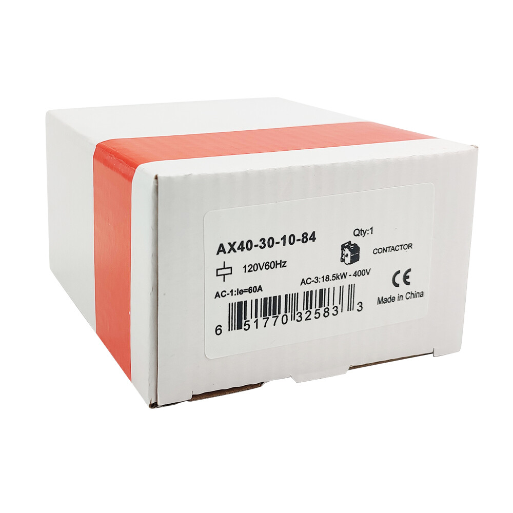 NEW AX40-30-10 contactor 120V coil 40A replace ABB Contactor AX40-30-10-84 AC 3P