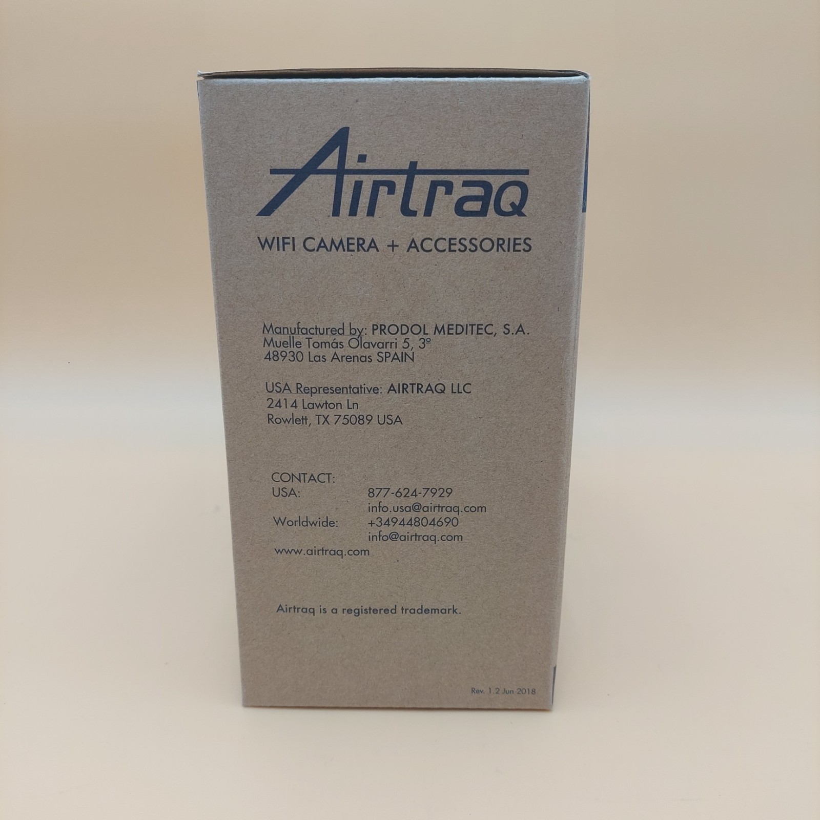 Airtraq A-390 Kit Wi-Fi Camera w/Accessories New Open Box