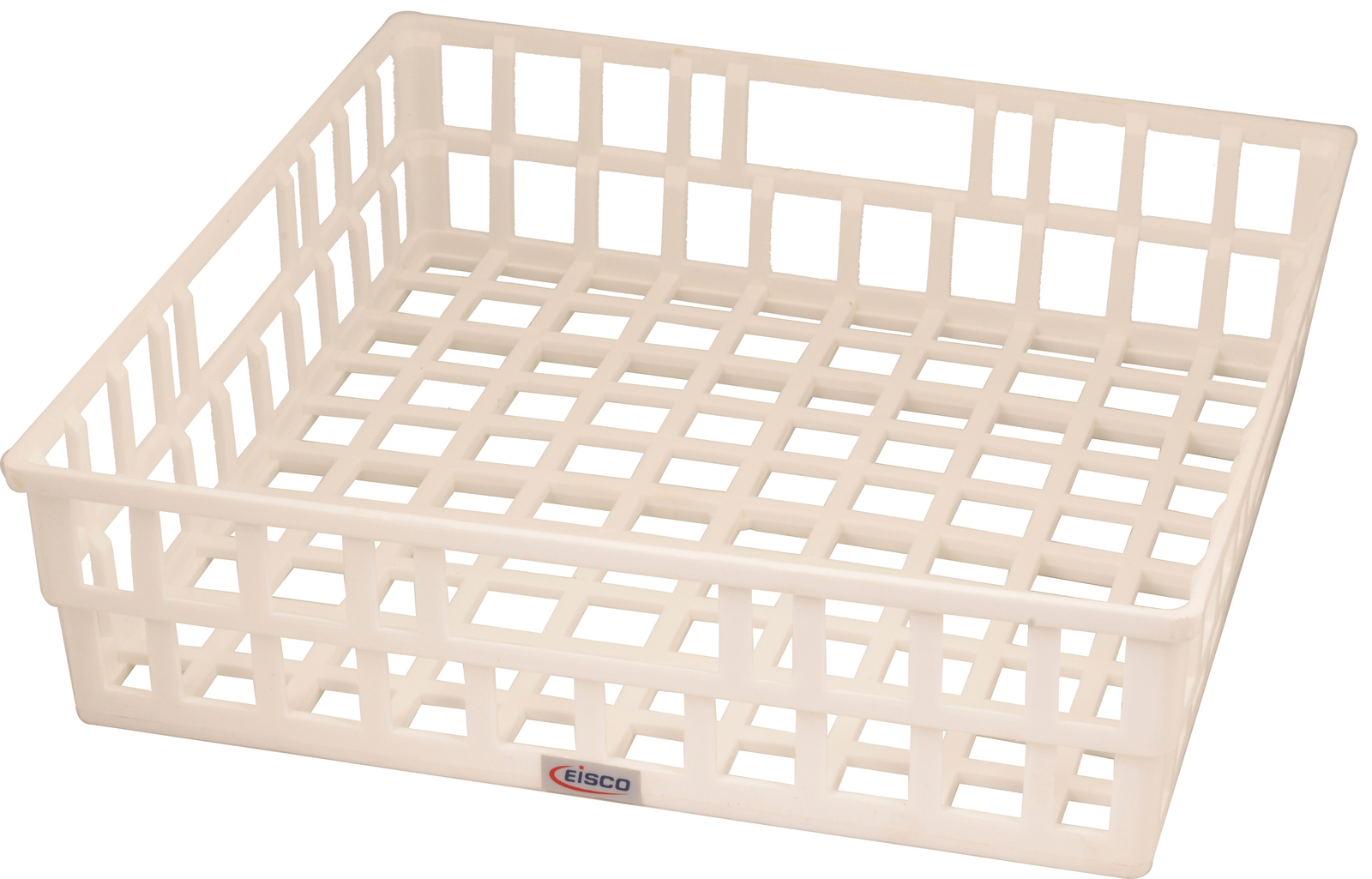Eisco Labs Draining Basket, Polypropylene – 40cm x 40cm x 11cm