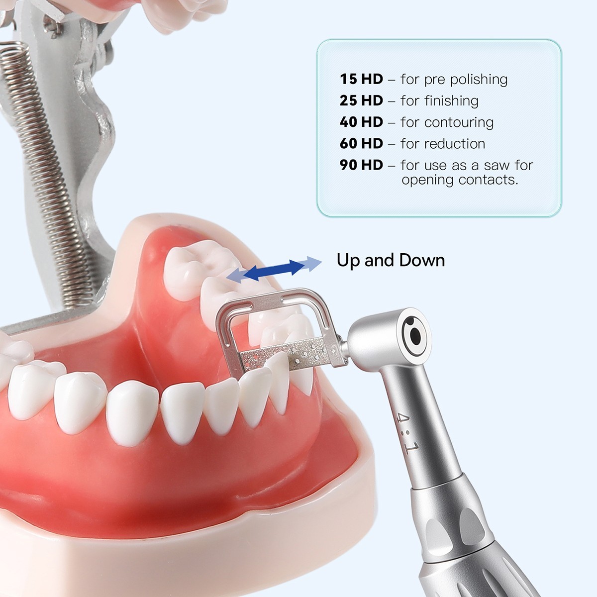 AZDENT Dental Orthodontic Interproximal Enamel Reduction IPR Strip 15-90HD