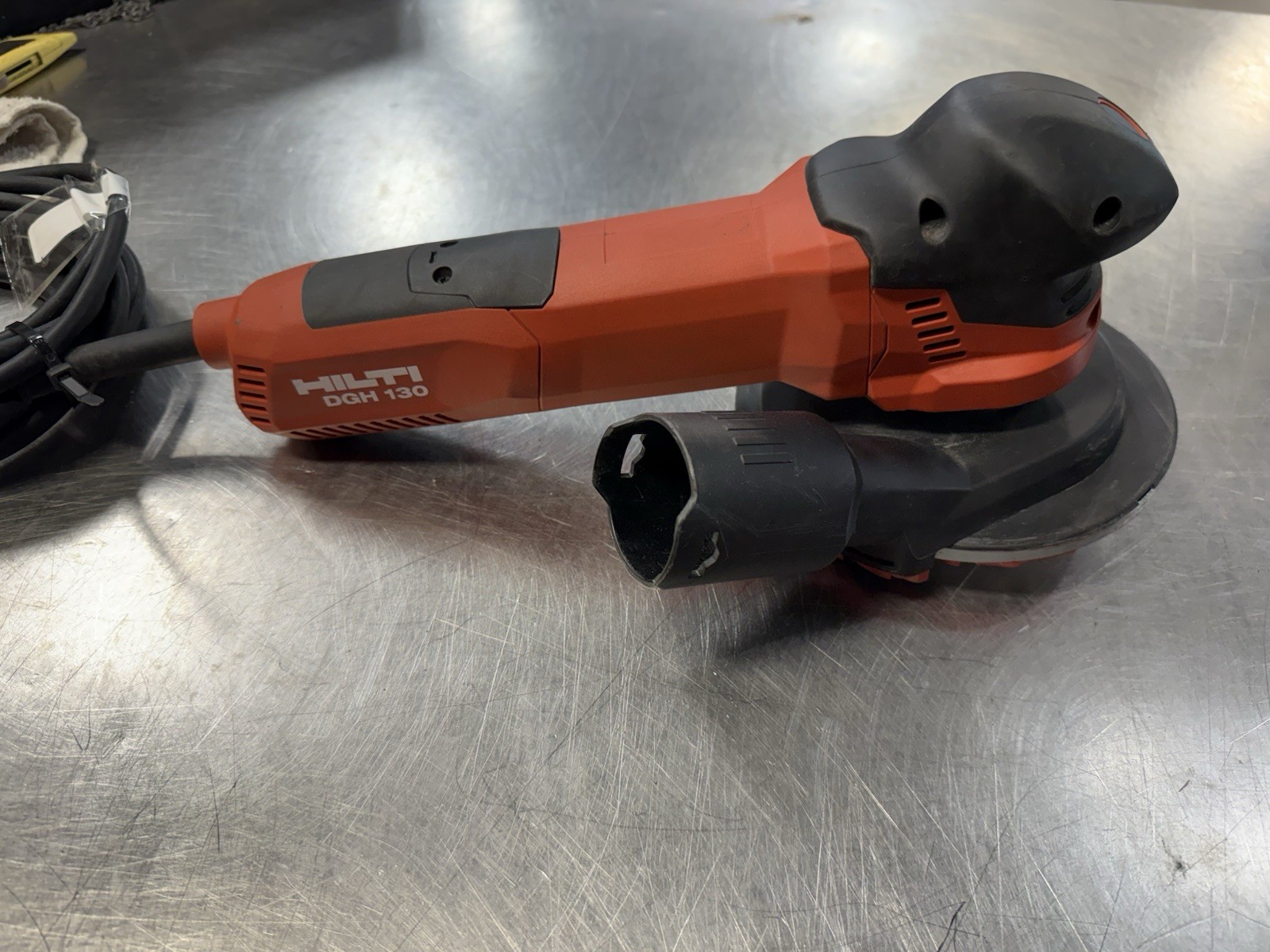 HILTI DGH 130 Electric Diamond Concrete Grinder WITH GRINDING WHEEL EXCELLENT