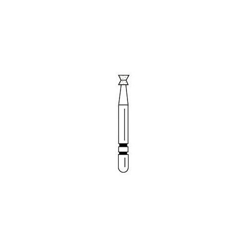 Abrasive Technology Two Striper FG 1220 Amalgam Remover Medium Diamond Burs 5/Pk