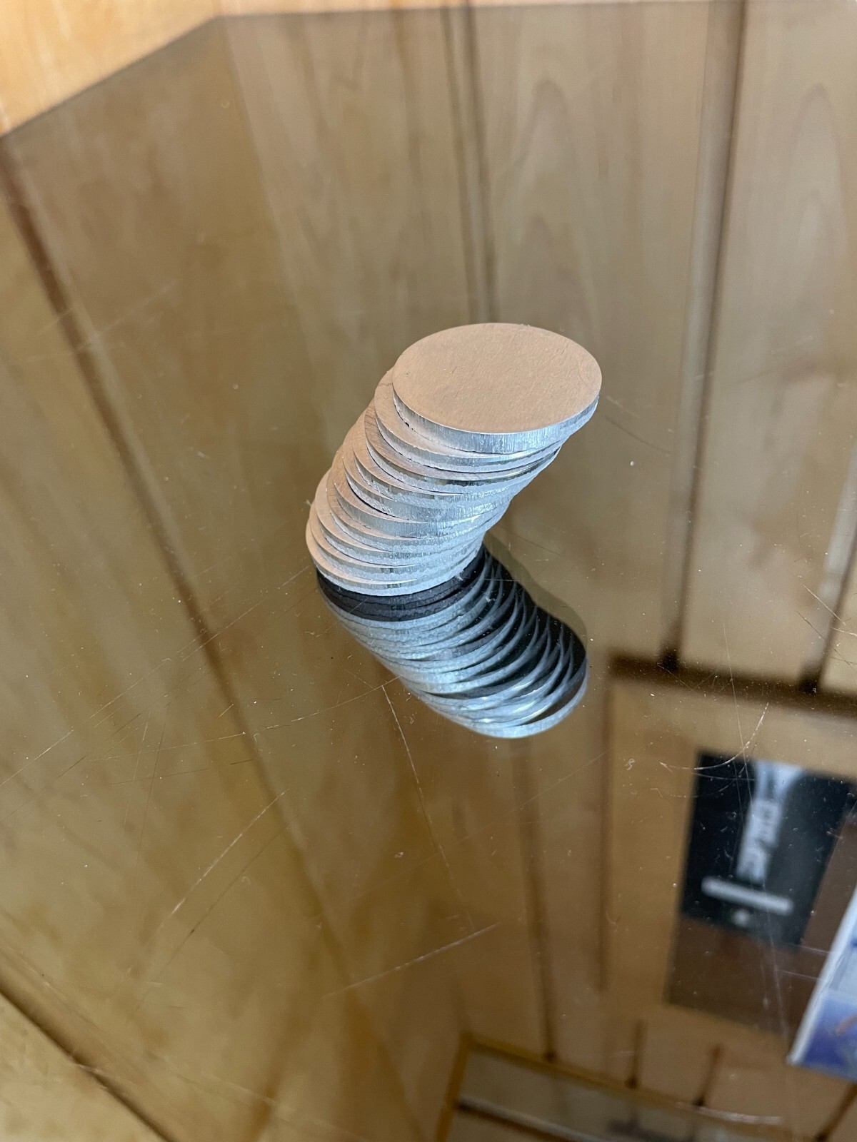 Aluminum Disk Circle Blanks 1-1/4″ Diameter 1/8” Thick 10 Pieces Disc Discs