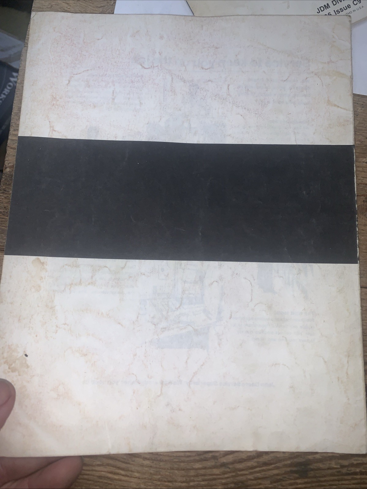 JOHN DEERE 320 SNOW THROWER OPERATORS MANUAL OM-TY3896