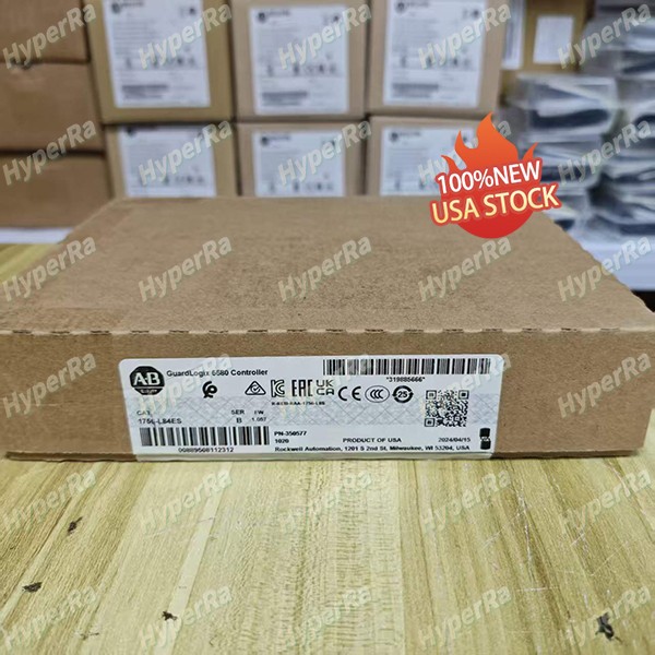 New Allen-Bradley 1756-L84ES Industrial Safety PLC Processor Unit