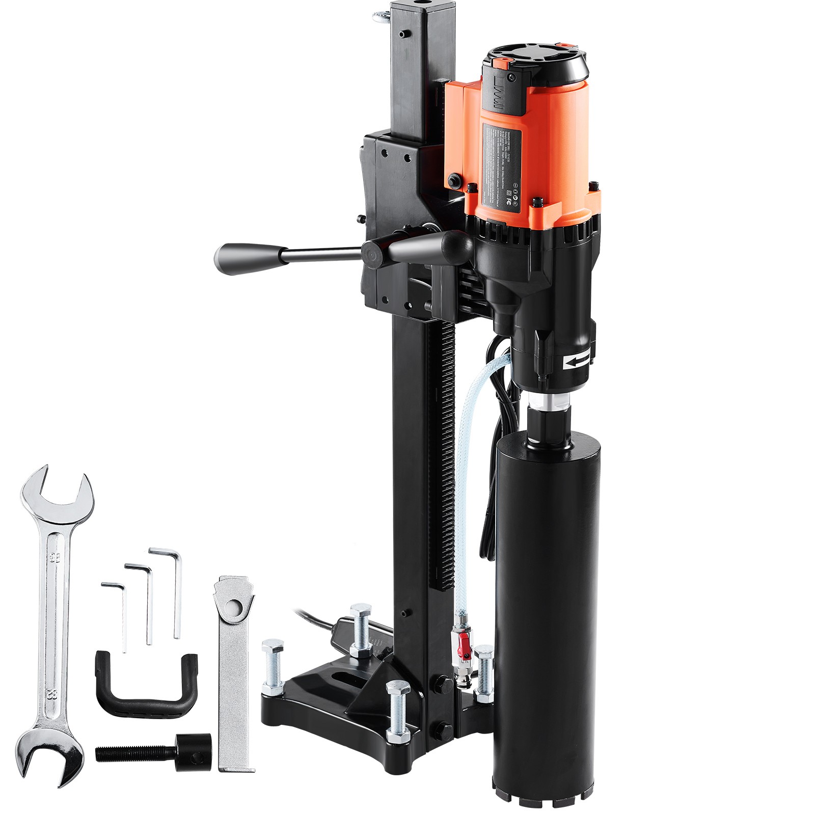 Uimoso Wet&Dry Diamond Core Drill Machine Concrete Core Drill Rig 2500W 750RPM