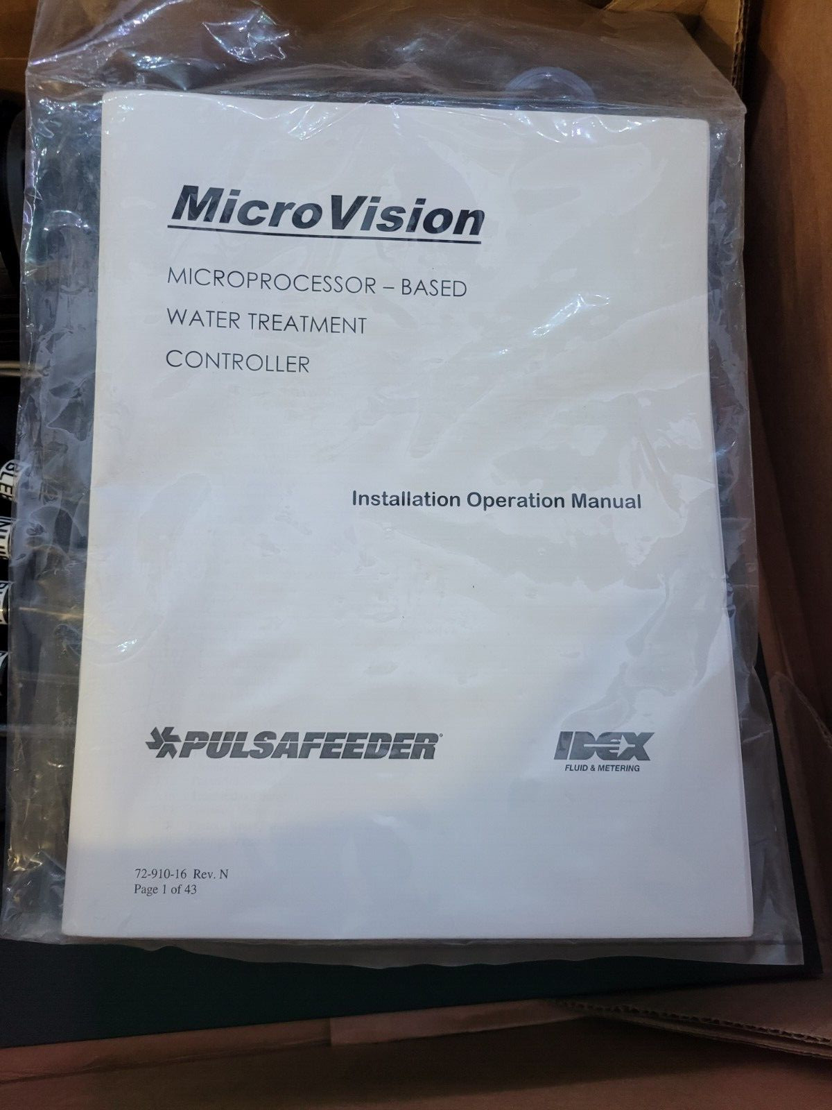 PULSAFEEDER MVS1PA-XXX Controller Flow Switch Conductivity Sensor MicroVision