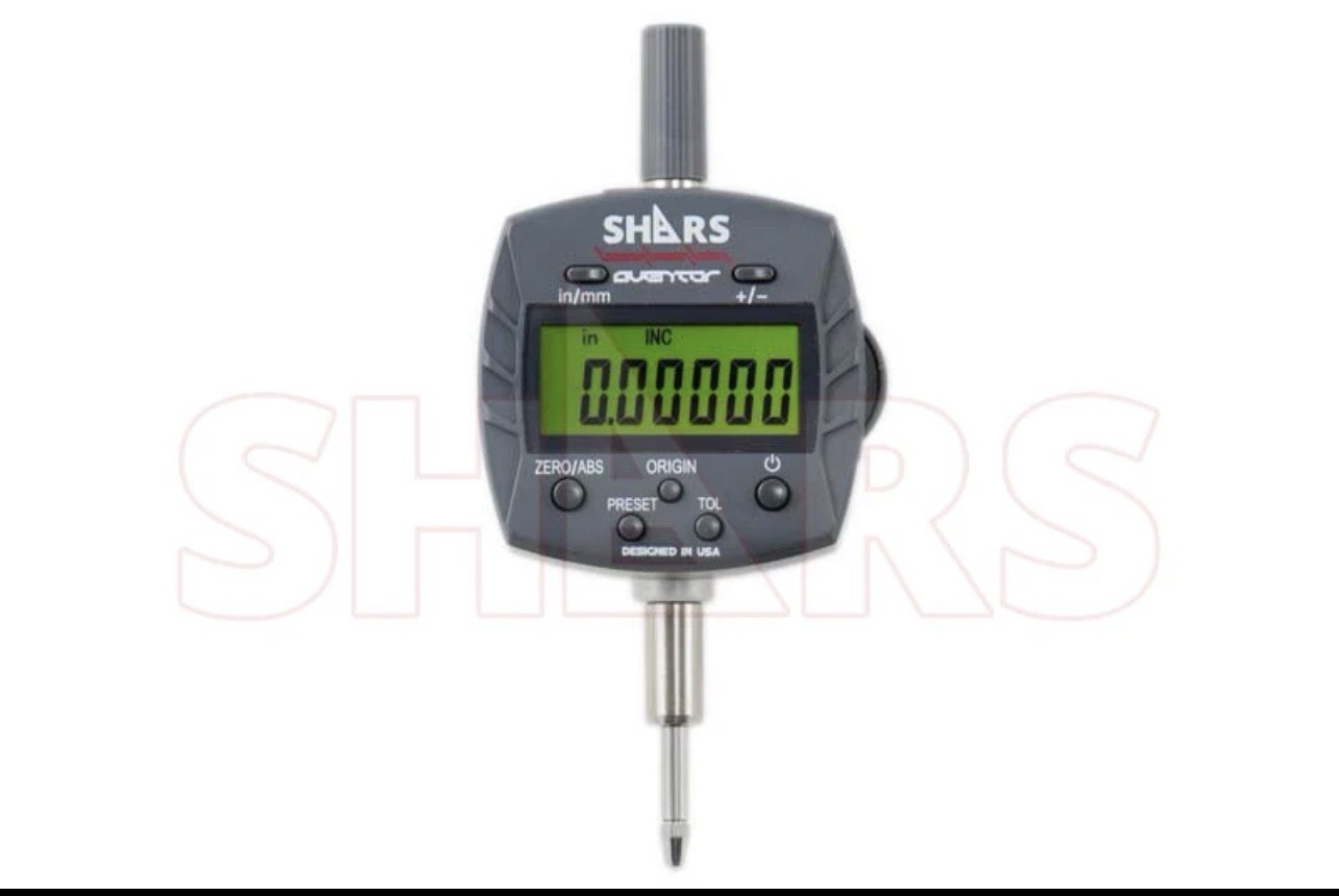 Shars Aventor 1″/25.4mm .0005″/ .01mm Resolution Electronic Indicator IP54