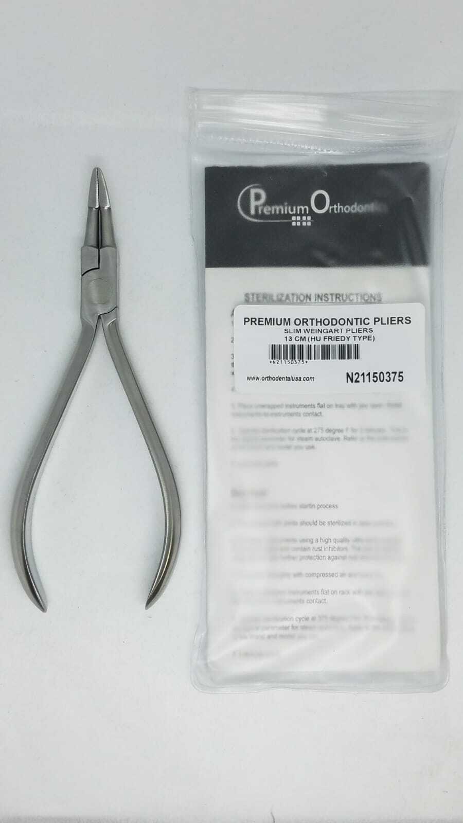 SLIM WEINGART PLIERS ORTHODONTIC SUPPLIES 13 cm / N21150375 Dental supplies