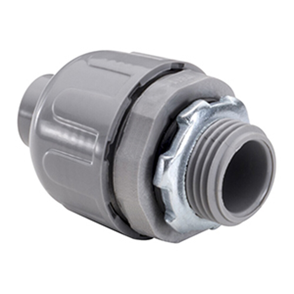 Box of 1 1/4″ Non-Metallic Liquid Tight Electrical Conduit Straight Fittings