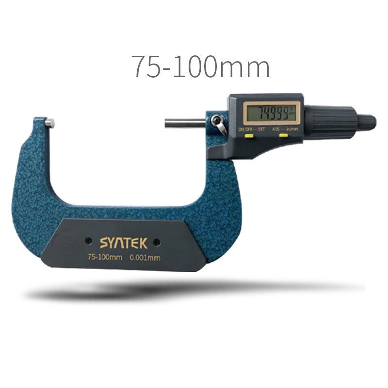 3-4″ 0.00005″ Digital Electronic Micrometer Is Reliable And Durable 75-100mm