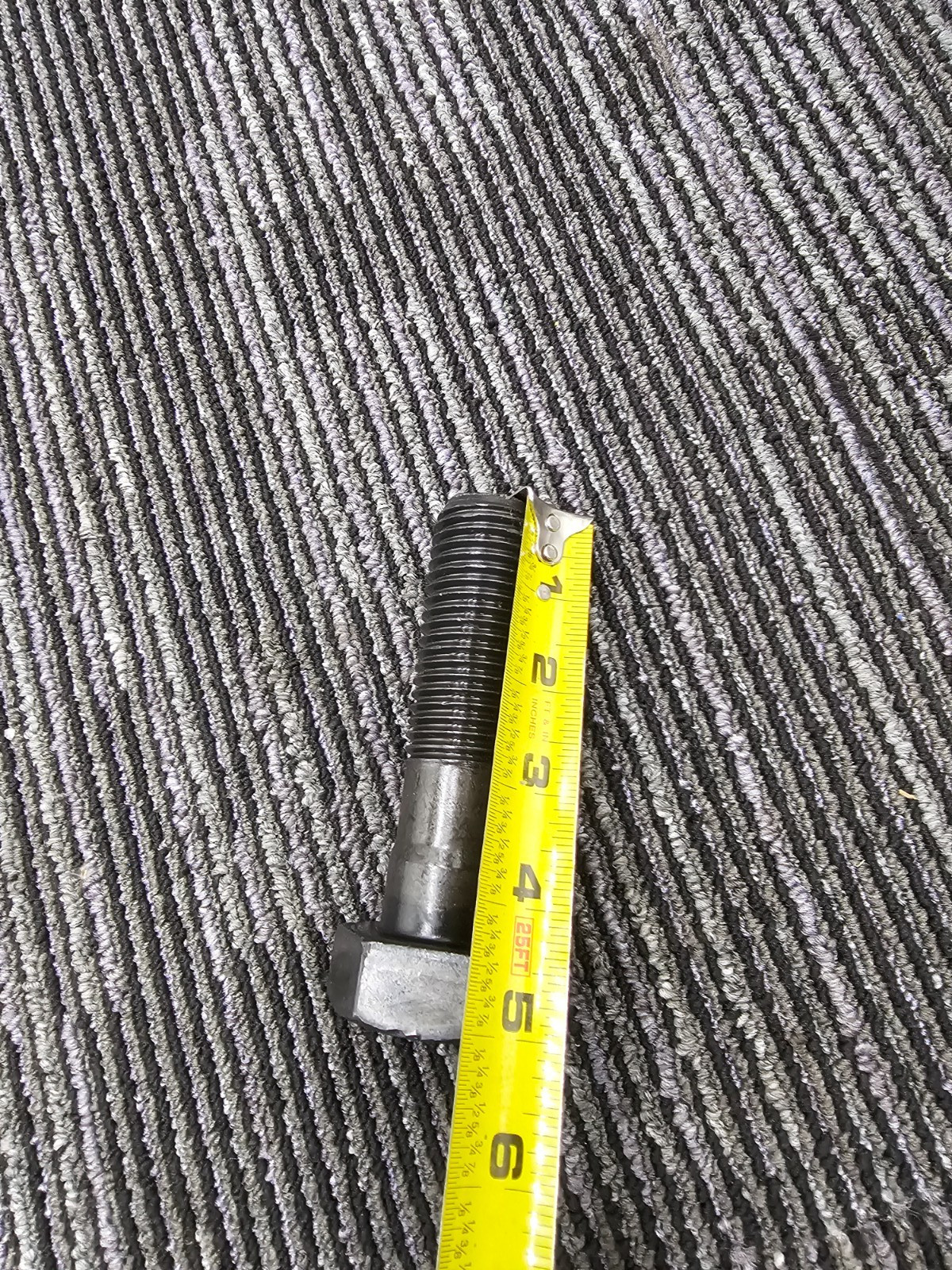 CAT 11.9 Hex Head Bolt 5 Inch Length x 1 Inch Diameter x 2 Inch Head