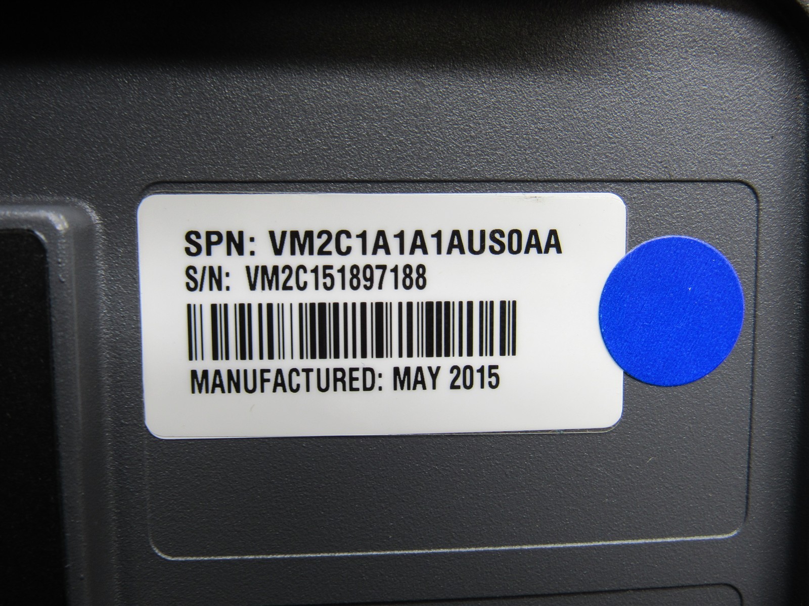 Honeywell Thor VM2C Mount Computer VM2C1A1A1AUS0AA Ram with OS