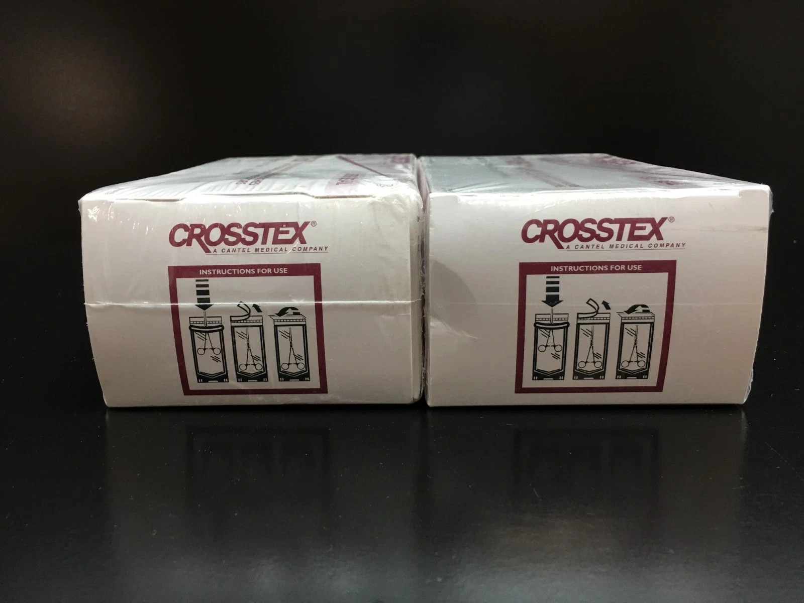 Crosstex REF TSP-180 Self-Seal Tyvek Pouch 3.5″ x 5.25″ Lot 2 PKS