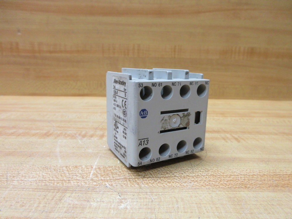 Allen Bradley 100F-A13 Auxiliary Contact 100FA13