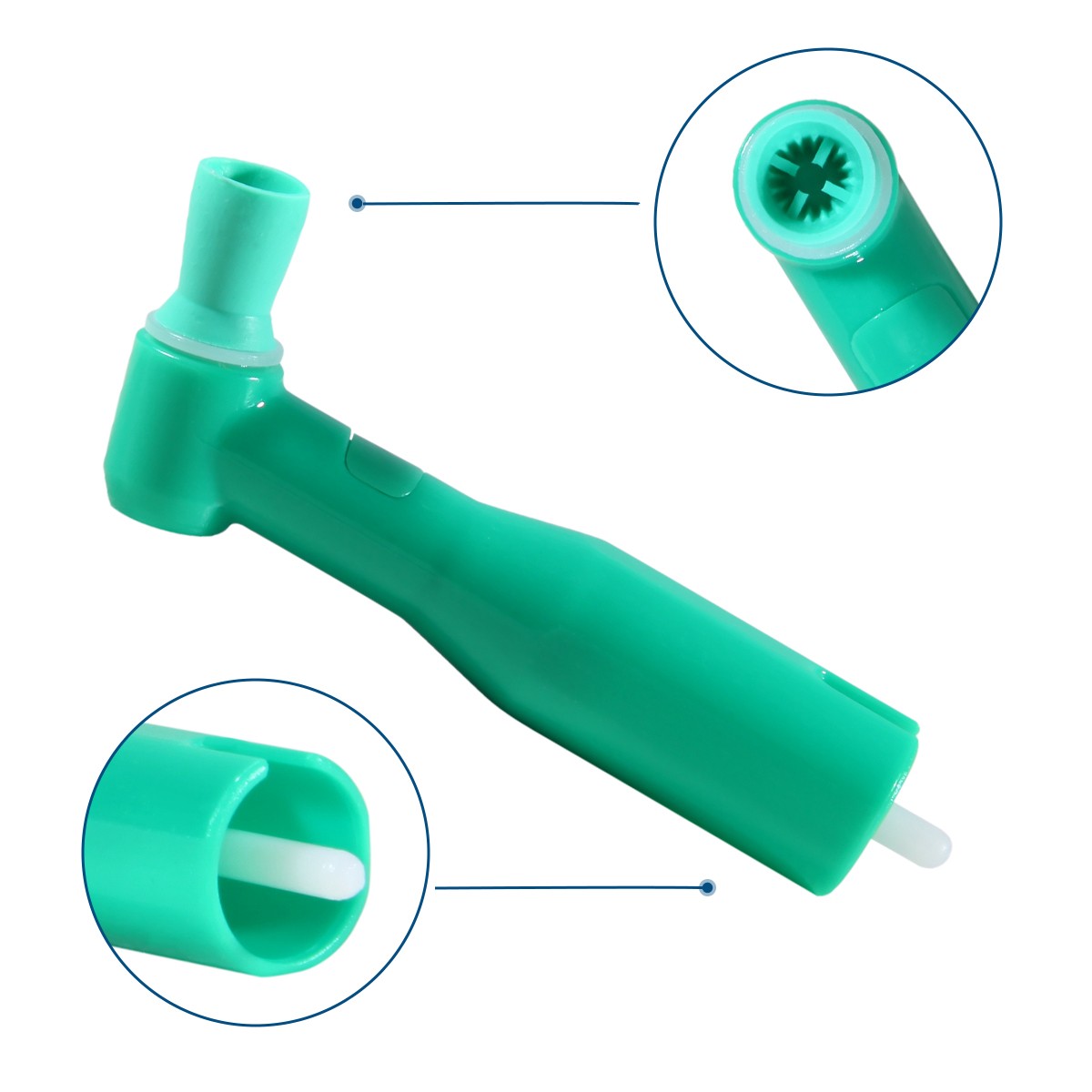 360° Swivel 4:1 Reduction Hygiene Prophy Slow Speed Handpiece Air Motor